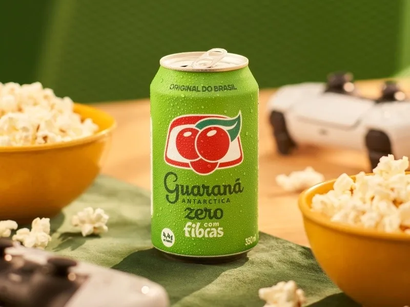 Ambev expande distribuição do Guaraná Antarctica Zero com Fibras para novas regiões do Brasil