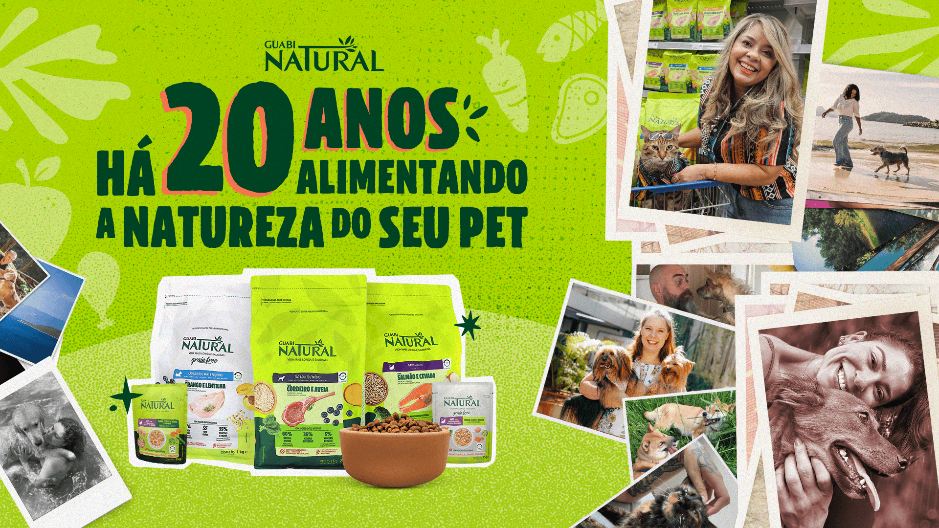 Guabi Natural comemora 20 Anos com nova campanha