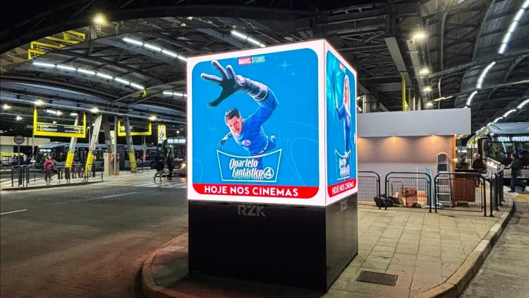 Quarteto Fantástico ganha ação em cubos digitais da RZK Digital