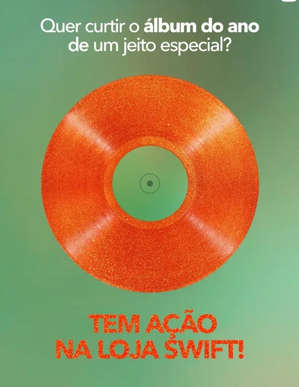 Swift ativa fãs de Taylor com descontos e brindes exclusivos