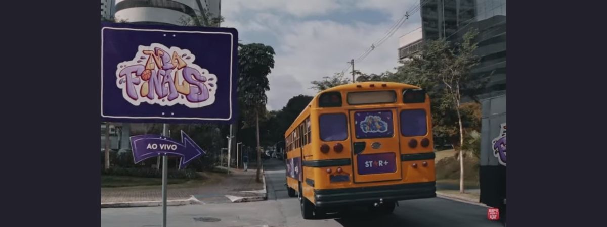 Star+ lança campanha para promover as Finais da NBA