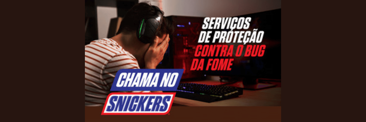 Snickers irá proteger gamers de erros por estarem com fome