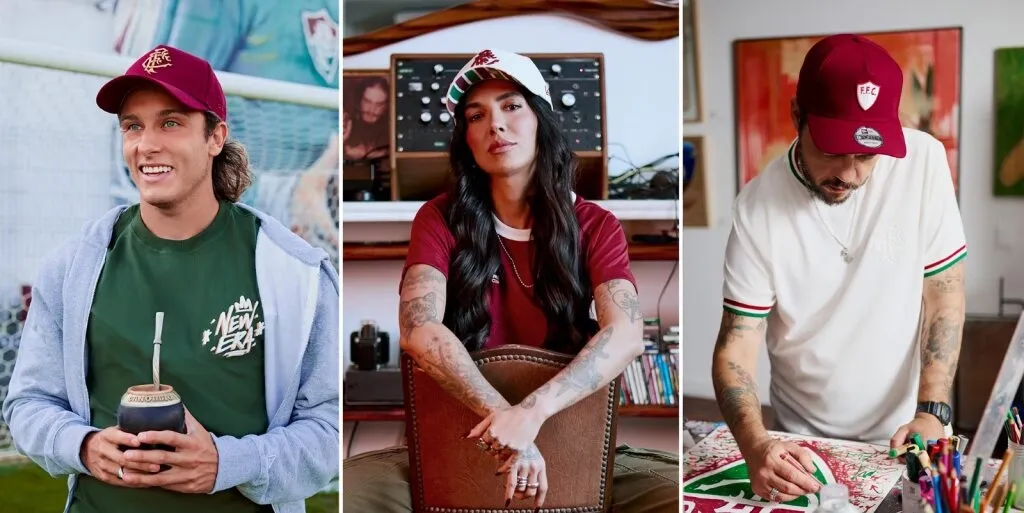New Era e Fluminense lançam collab que une moda, futebol e identidade cultural