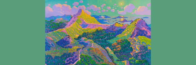 Conheça Stephen Wong, pintor que cria paisagens “como Lego”