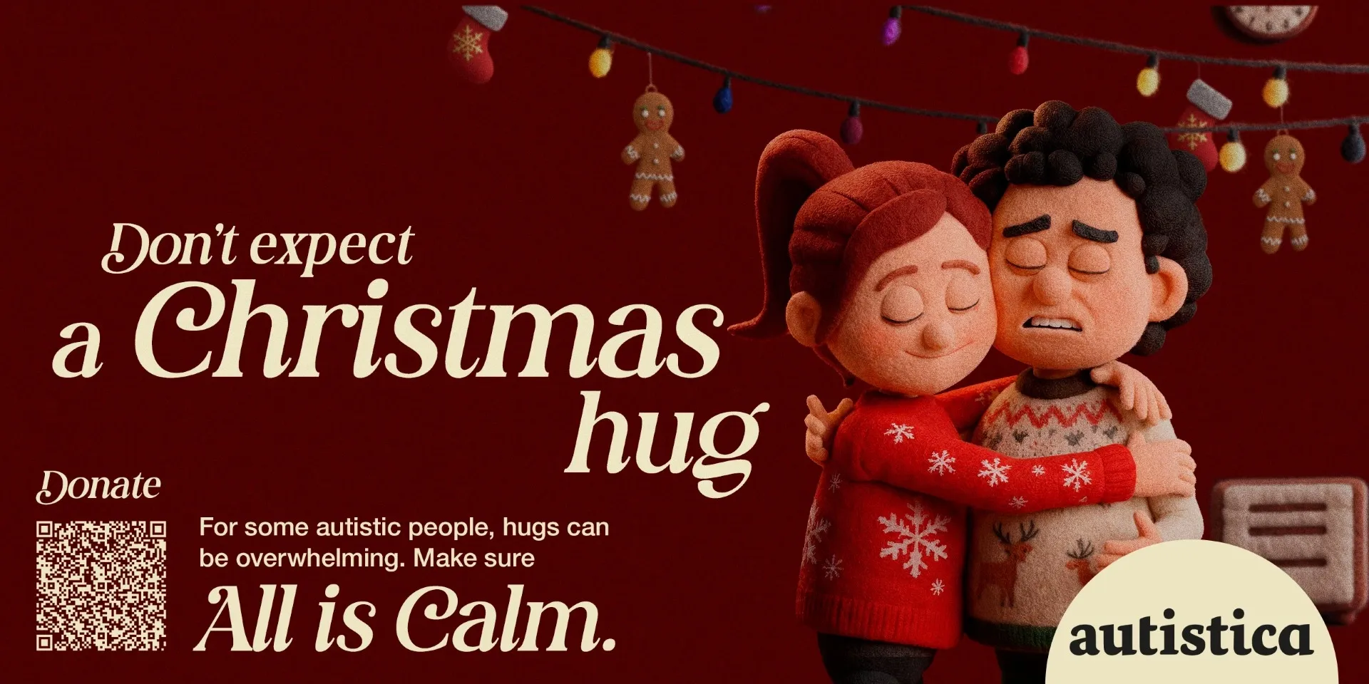 Autistica expõe o lado invisível do Natal para pessoas autistas