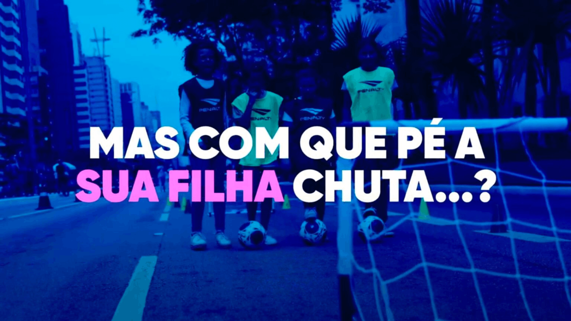 Penalty e FPF se unem em ação emocionante para incentivar o futebol feminino
