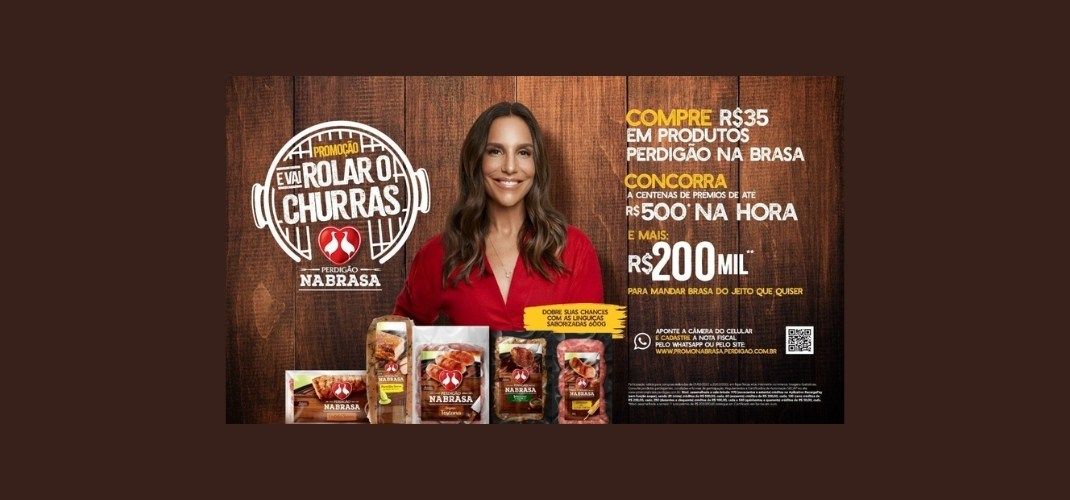 Perdigão irá premiar consumidores em “E vai rolar o Churras”