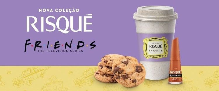 Risqué e Rappi distribuem combo de Friends para fãs