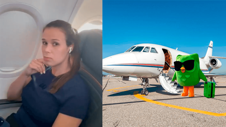 Marcas aproveitam “treta” da janela do avião