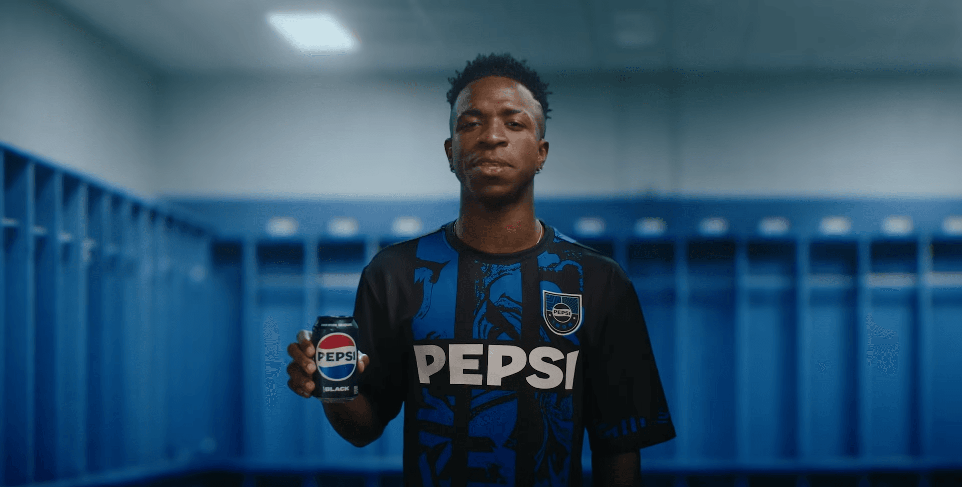 Vini Jr. estrela nova campanha da Pepsi para a Champions