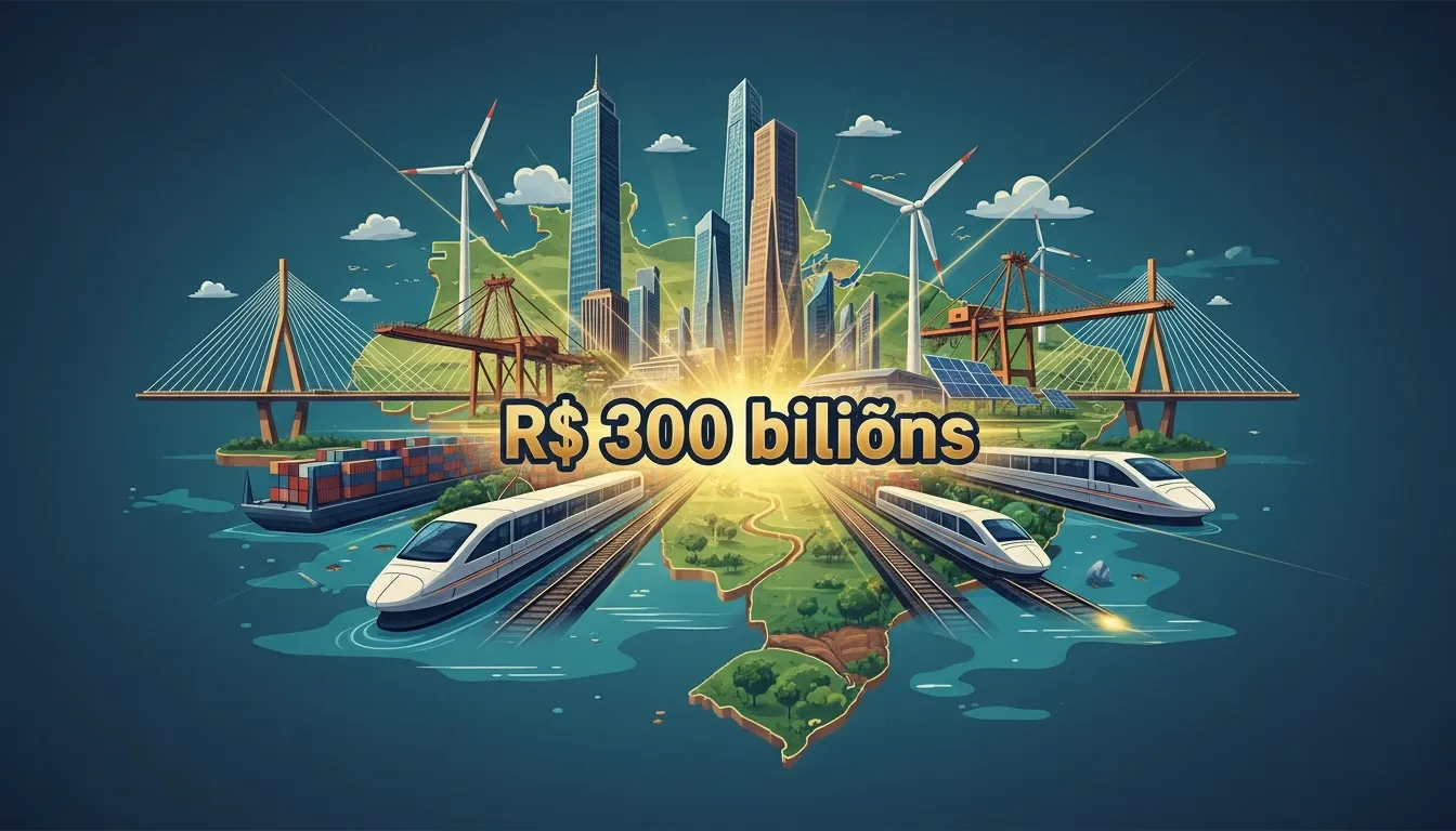 Abdib projeta R$ 300 bilhões em investimentos de infraestrutura no Brasil até o final de 2026