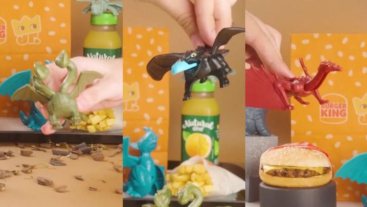 Burger King lança combo de Como Treinar o Seu Dragão