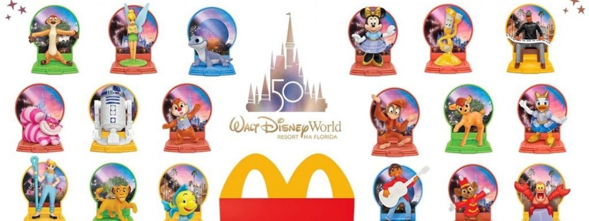 McDonald’s lança novos brindes com temática Disney