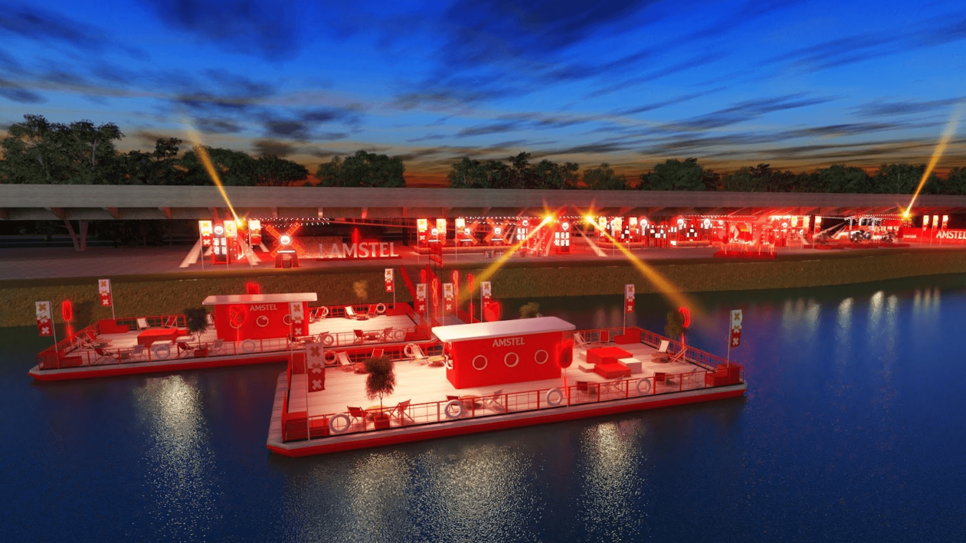Amstel leva ‘Espírito de Amsterdam’ ao Rio Pinheiros com evento cultural e gratuito