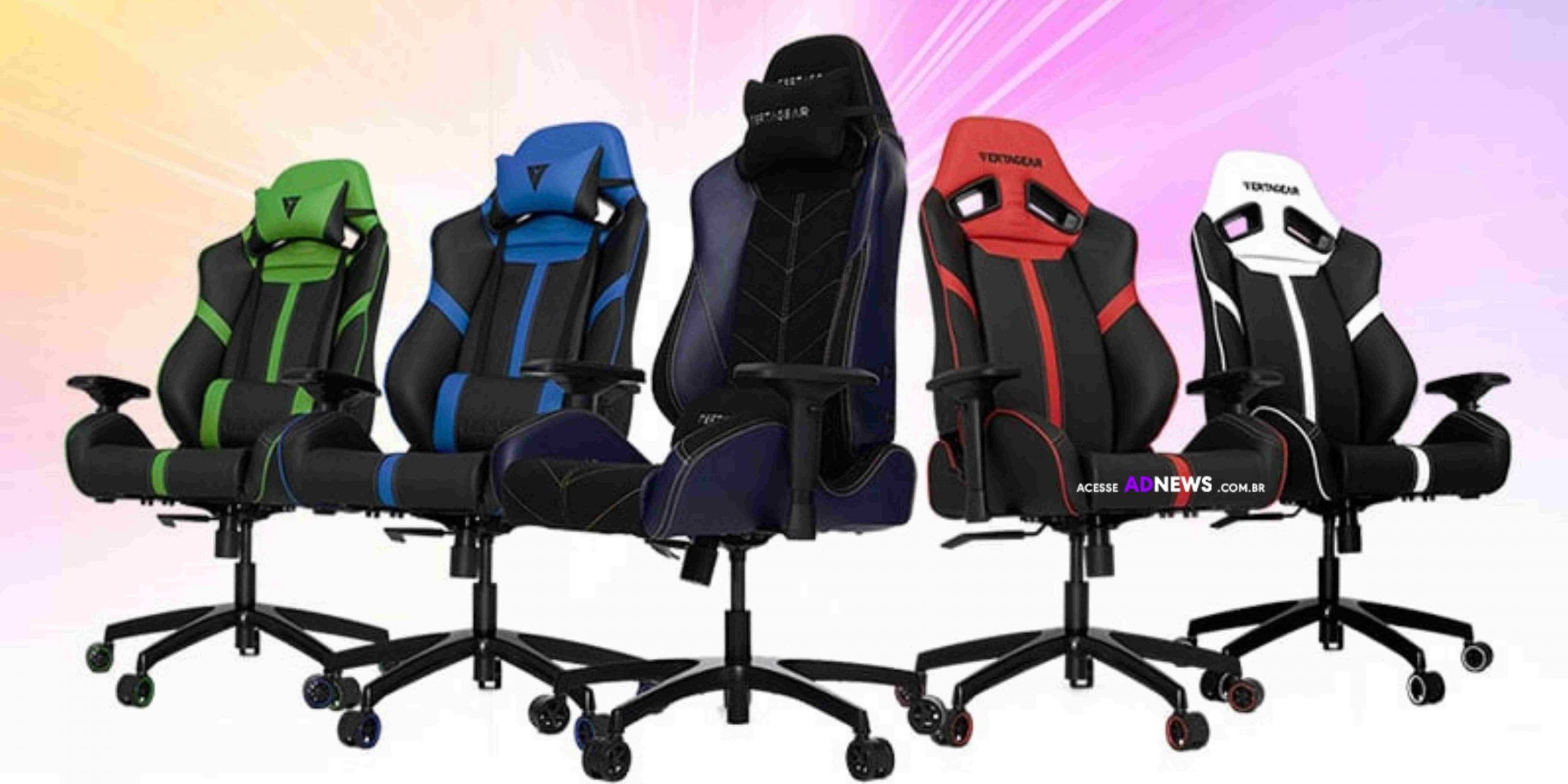 Vertagear desembarca no Brasil com linha premium de cadeiras gamer