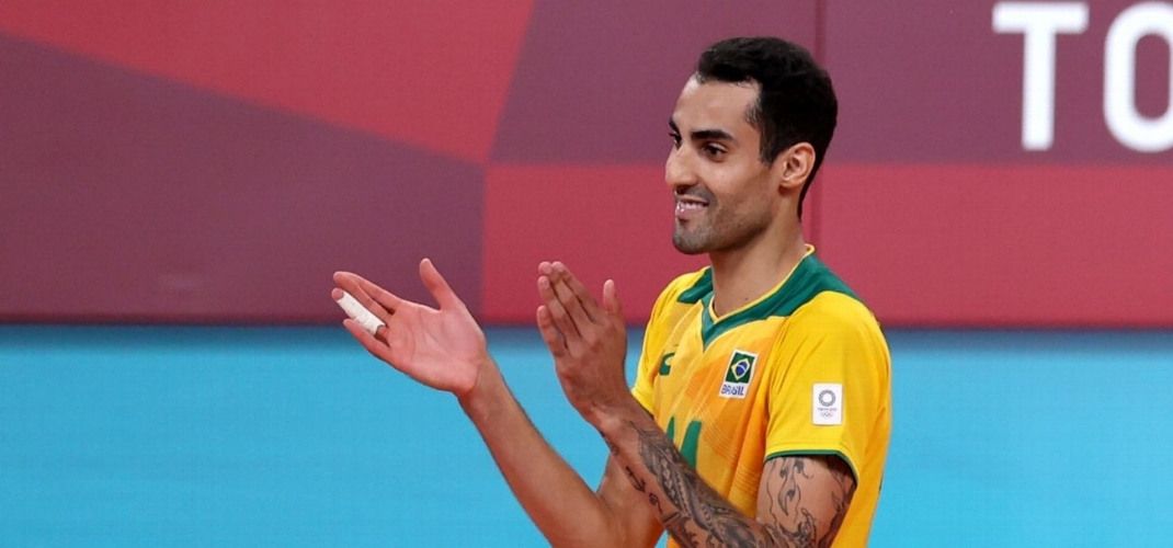 Douglas Souza, da Seleção de vôlei, é o novo agenciado da Mynd