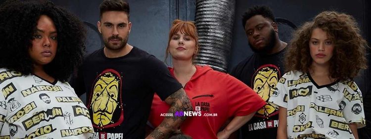 La Casa de Papel é a nova coleção licenciada da T_Jama!