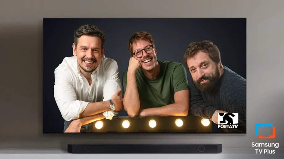 Porta dos Fundos ganha canal próprio no Samsung TV Plus