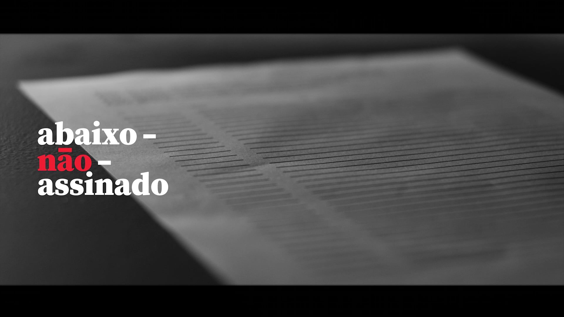 ‘Abaixo-Não-Assinado’ alerta população sobre analfabetismo