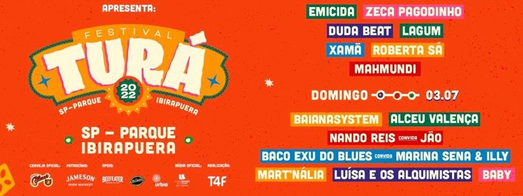 Turá divulga marcas do festival, que se dará nos dias 2 e 3 de julho