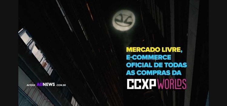 Mercado Livre recria icônico ‘bat sinal’ para anunciar patrocínio da CCXP Worlds 2021