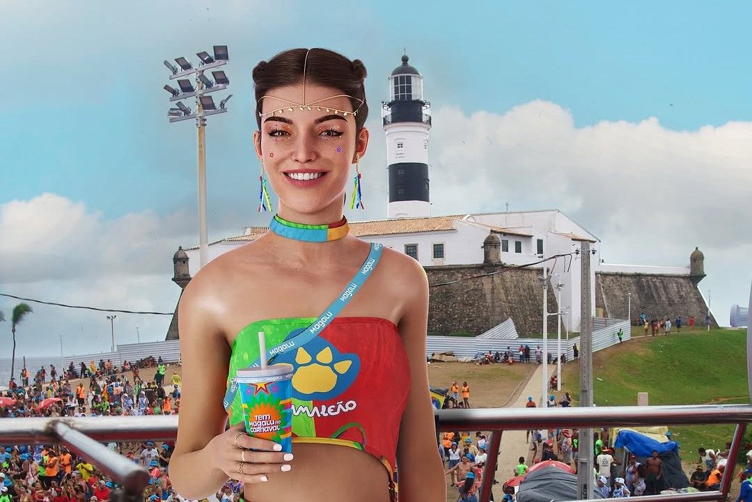 Lu, do Magalu, lidera engajamento durante o Carnaval
