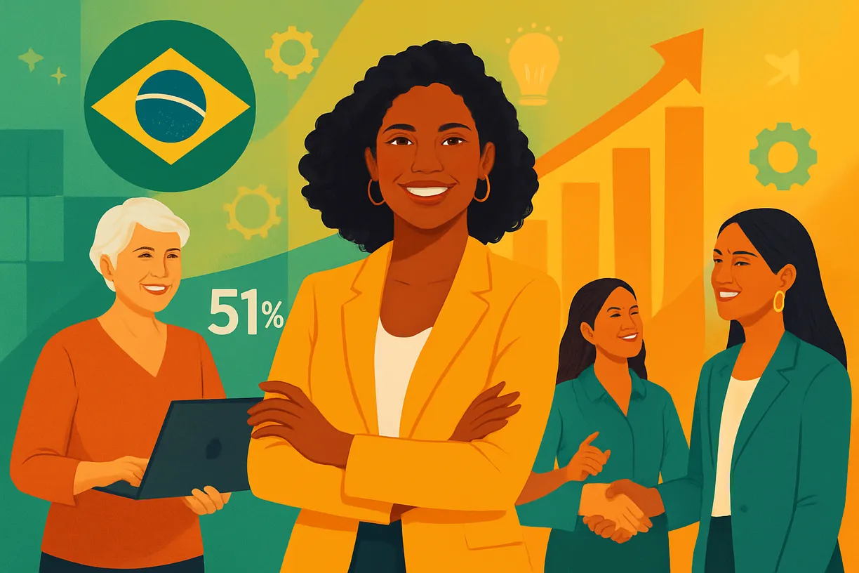Mulheres lideram novos negócios no Brasil