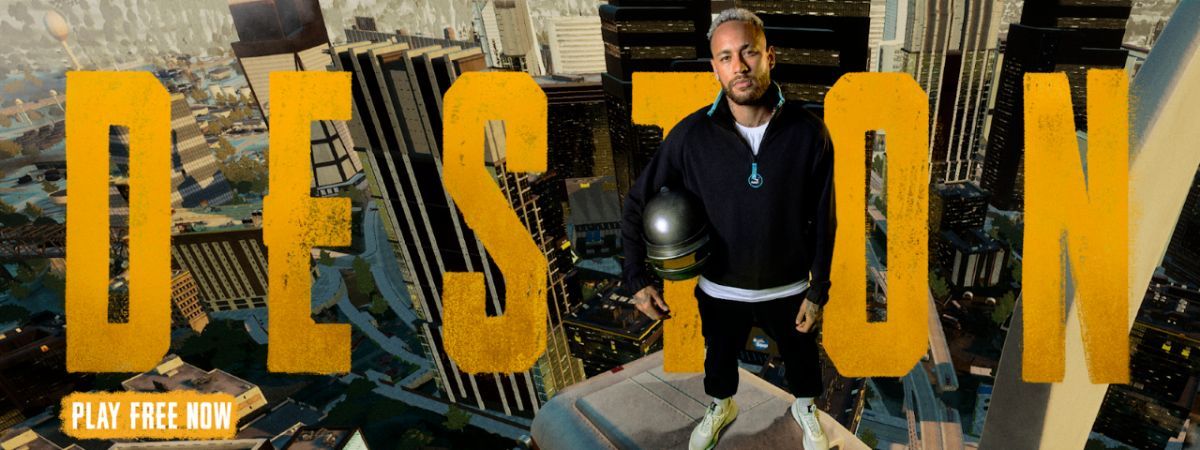Neymar Jr. é o novo embaixador do PUBG em campanha da 3C Gaming