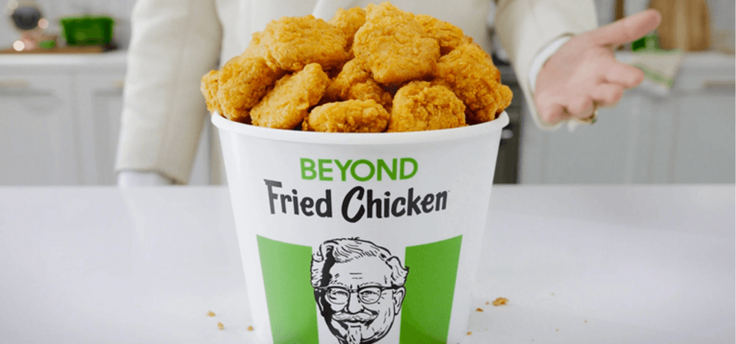 KFC testa nuggets “vegetariano” feitos em laboratório