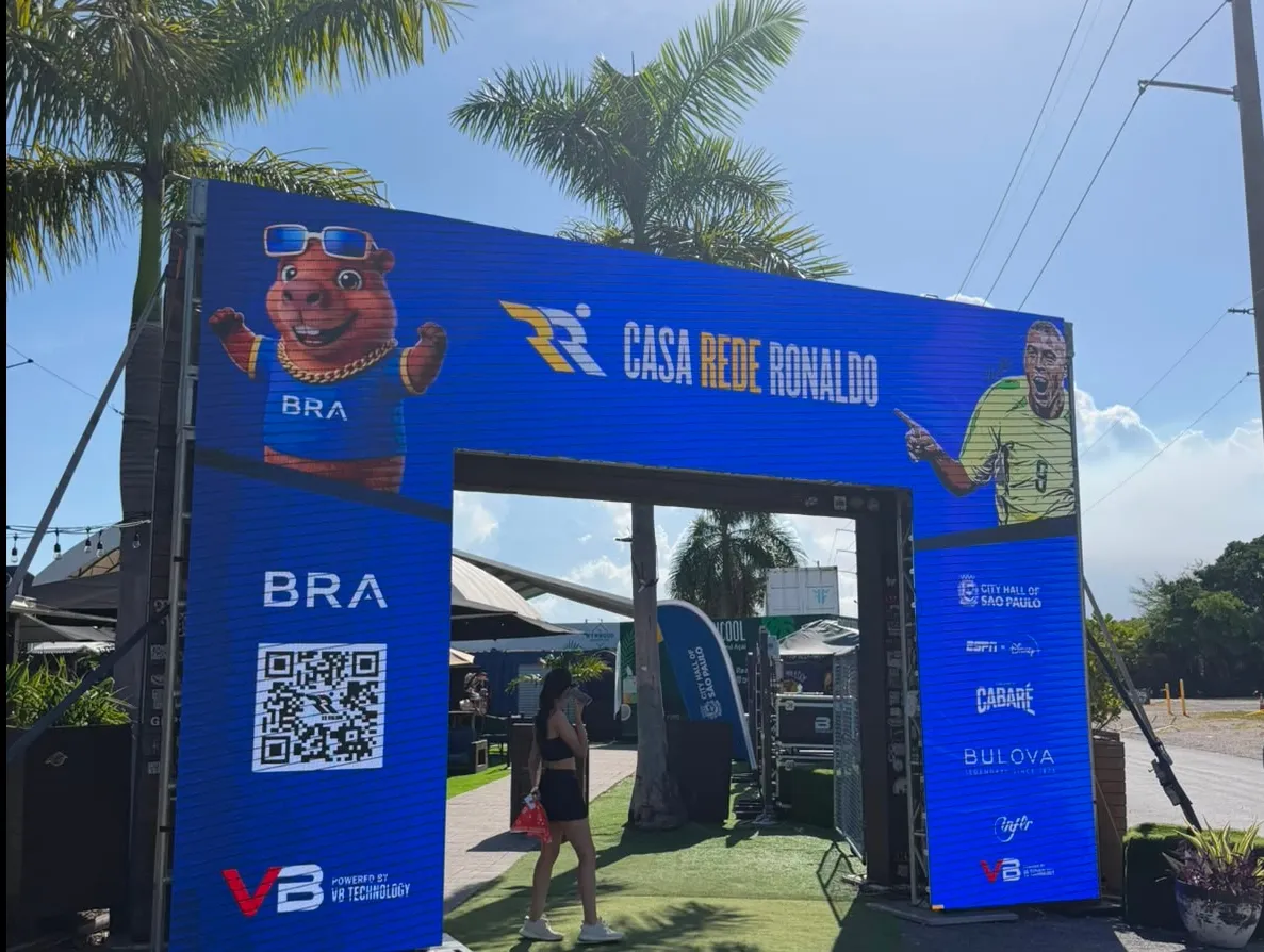 INFLR assume inteligência e BI da Casa Ronaldo na Copa do Mundo de 2026