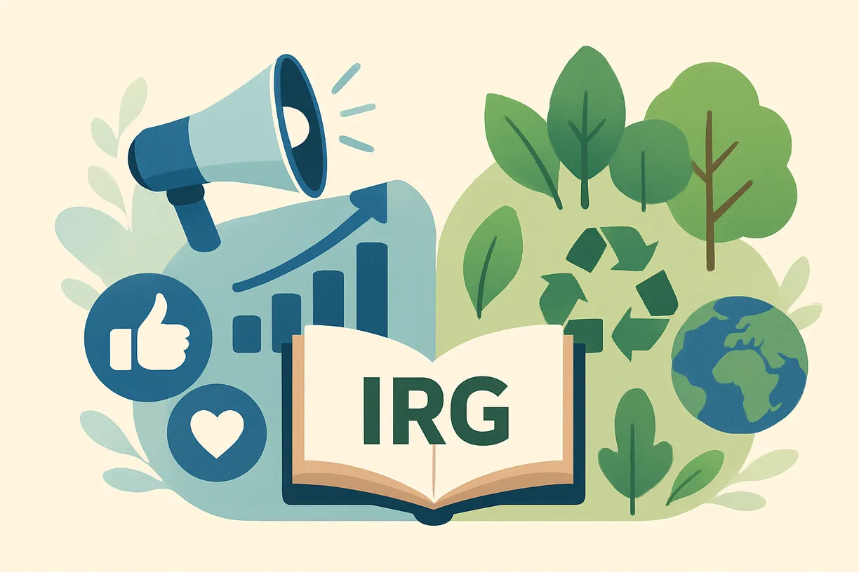 IRG lança guia para aproximar marketing e sustentabilidade nas empresas