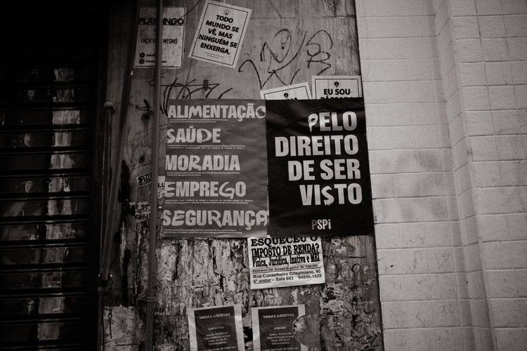 Eleições em São Paulo: ONG desafia sociedade a enxergar os invisíveis