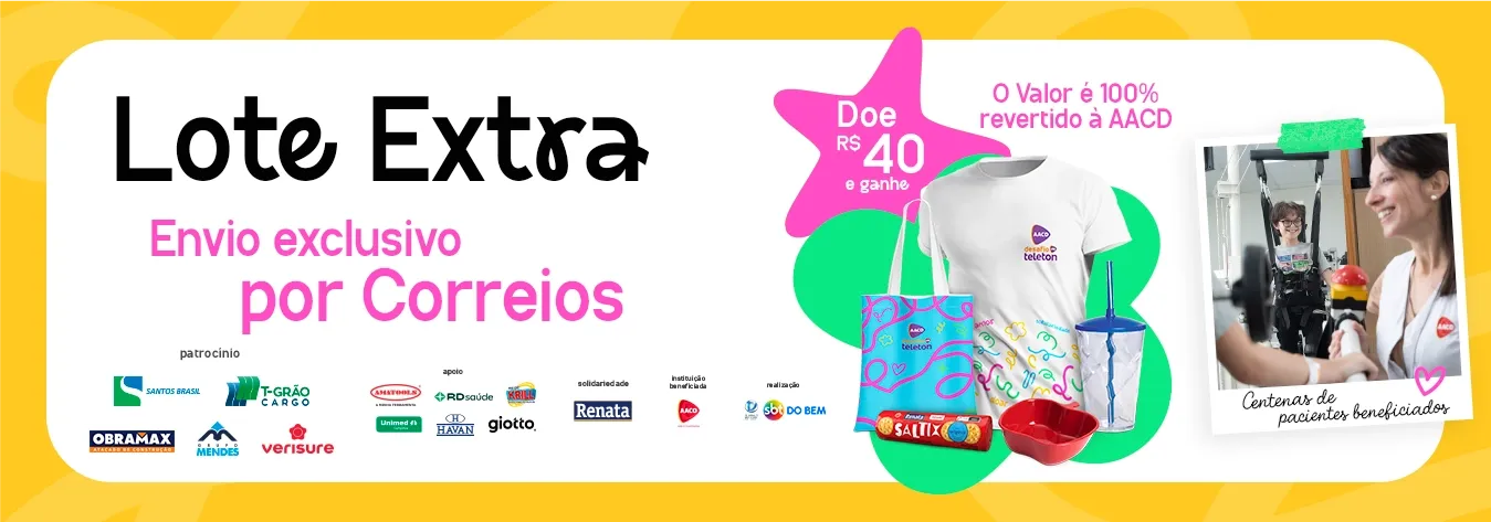 SBT lança desafio Teleton VTV transforma atividade física em mobilização pela AACD