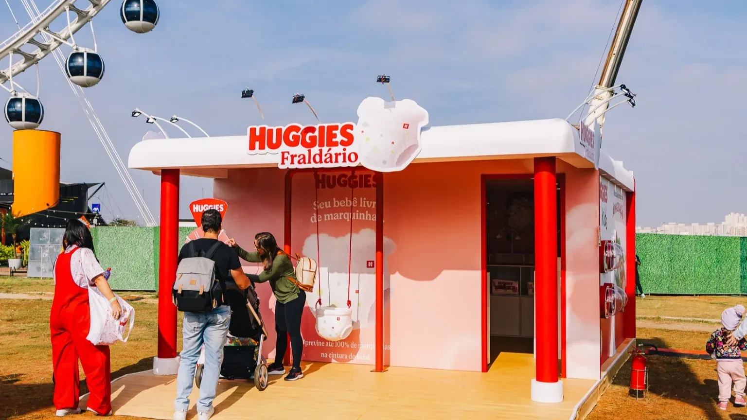 Huggies destaca força das ativações ao vivo no Festivalzinho e melhora percepção de marca