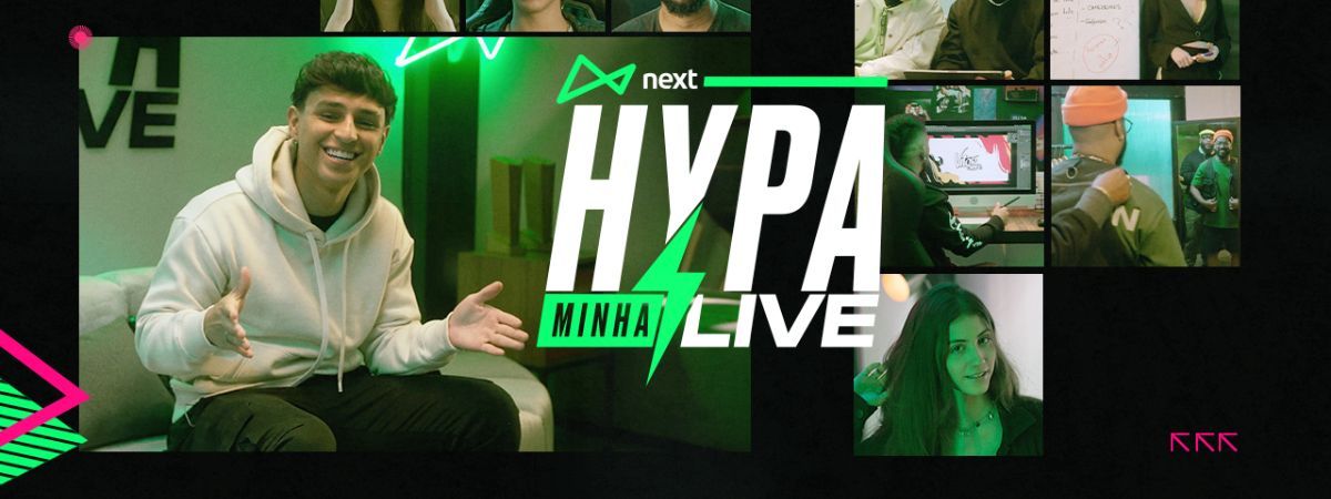 Next e Nobru lançam websérie “Hypa minha live”