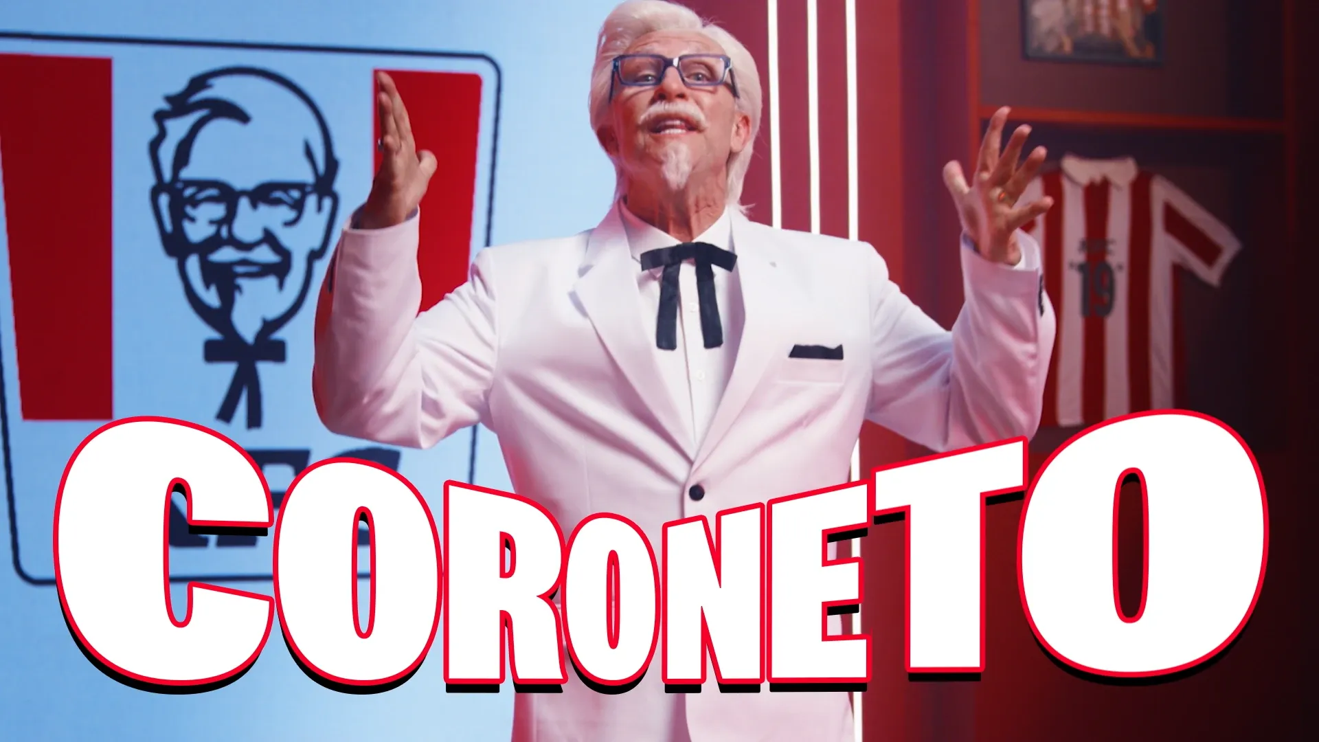 KFC Brasil transforma Craque Neto em “Coroneto Sanders” para reinar nas reclamações da Copa 2026