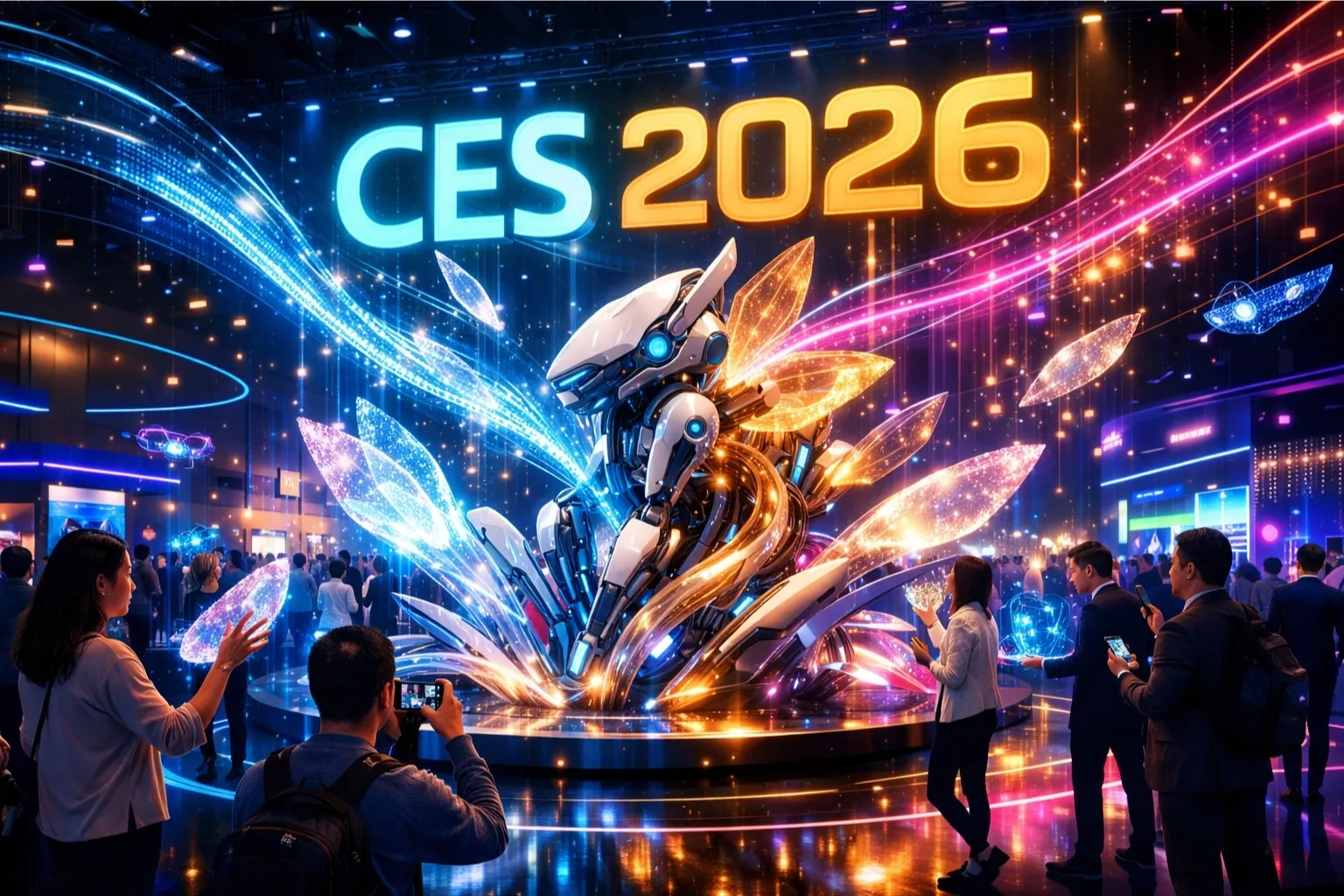 CES 2026: quando a tecnologia e a criatividade ganha forma no universo físico