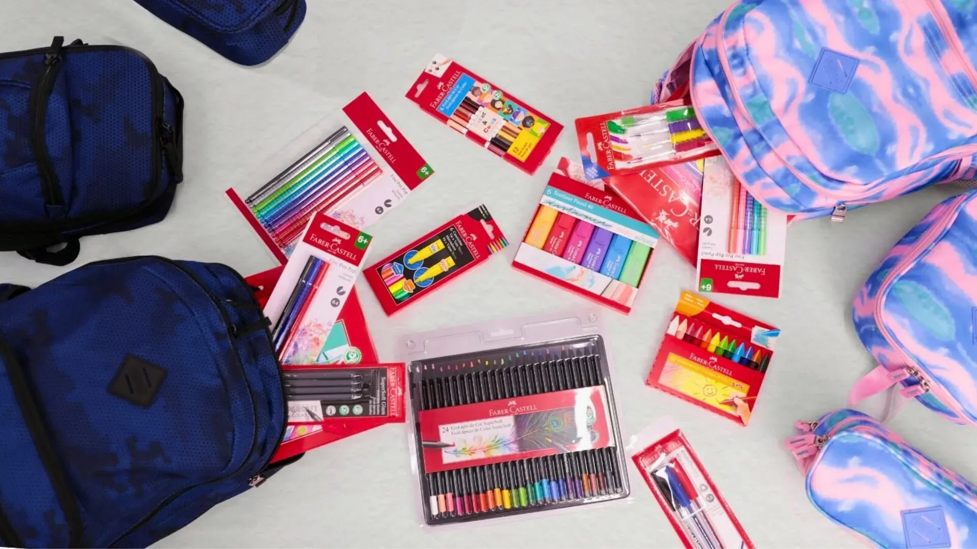 Sestini e Faber-Castell se unem em campanha de Volta às Aulas