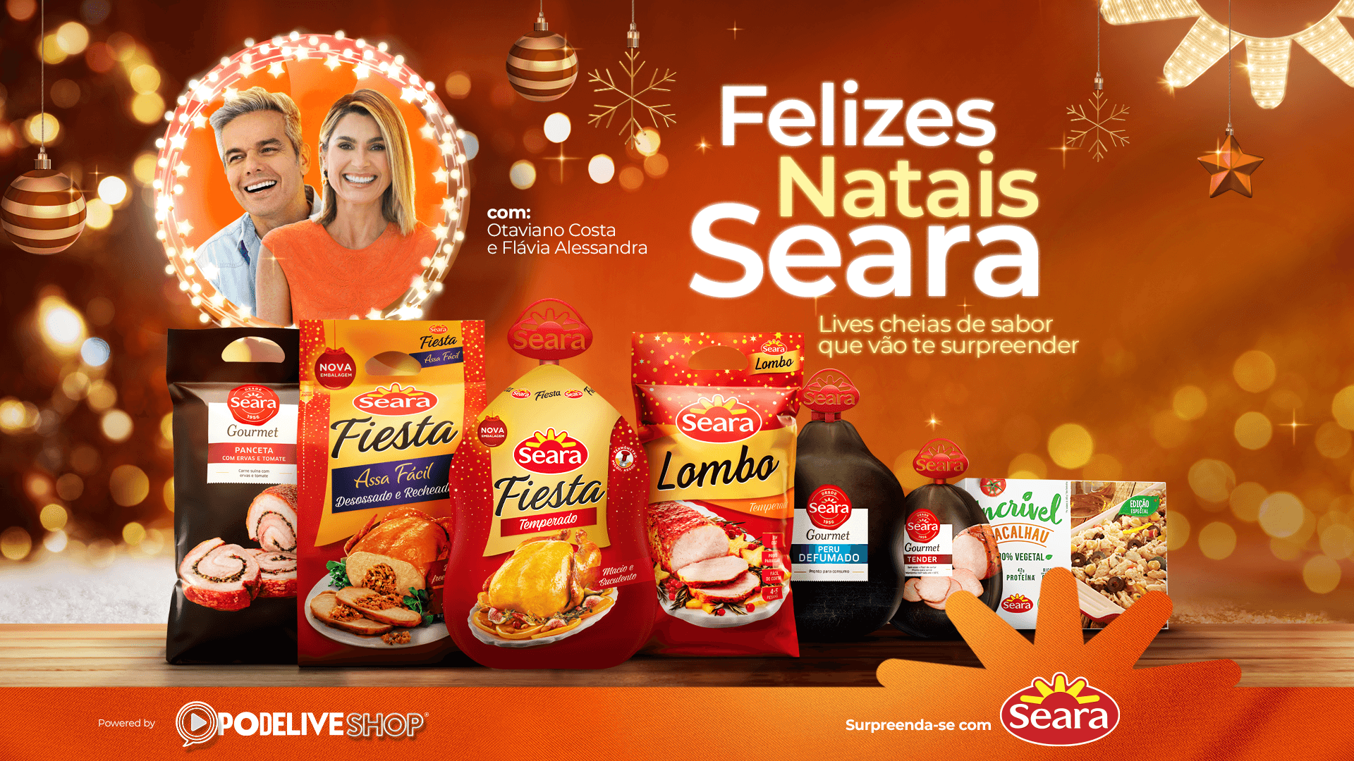 PODE Live Shop assina primeira live commerce da Seara