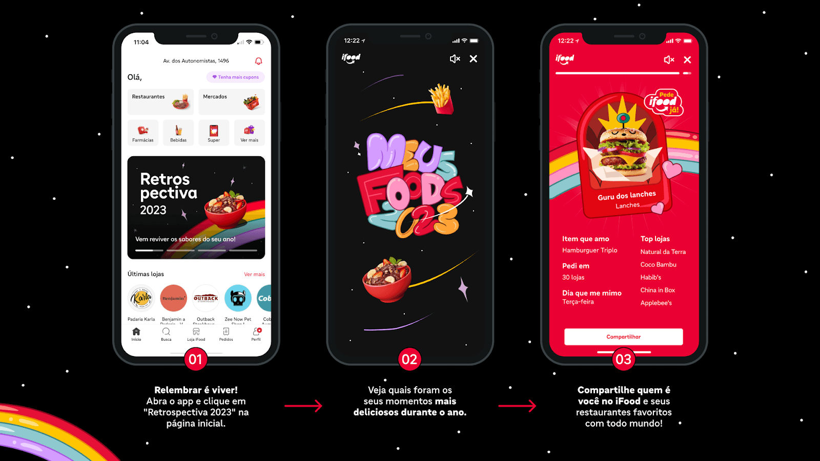 iFood revela a retrospectiva do ano com hambúrgueres no topo