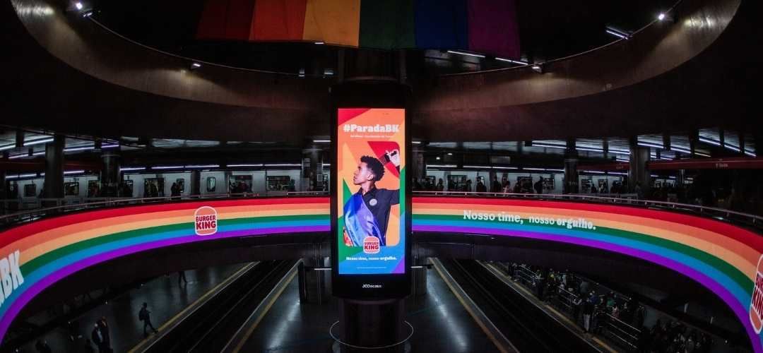 Parada BK: marca destaca orgulho LGBTQIA+ com colaboradores