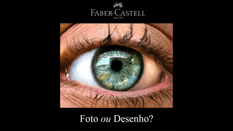 Usando linha SuperSoft, Faber-Castell desafia público com desenhos hiper-realistas