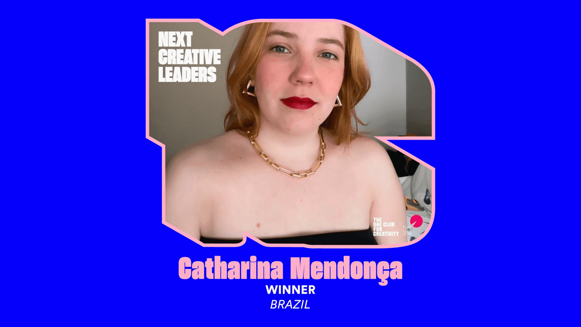 Catharina Mendonça, da AlmapBBDO, é reconhecida no Next Creative Leaders 2023