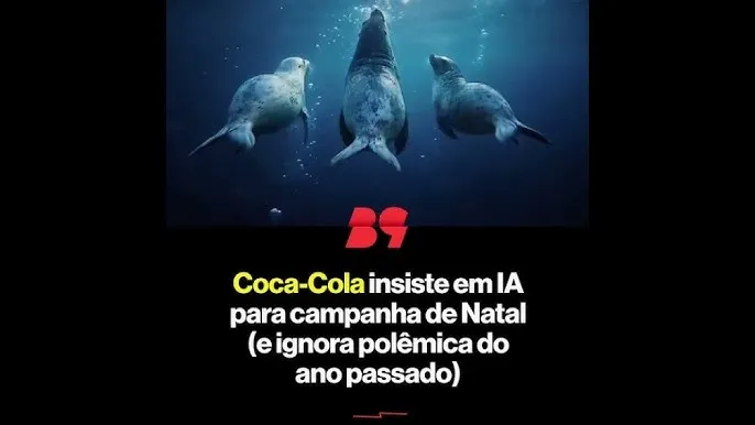 Coca-Cola aposta em IA para o Natal 2025