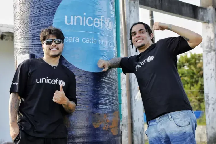 Podpah nomeado Apoiador de Alto Perfil do UNICEF no Brasil