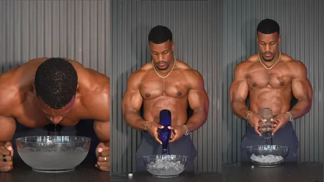 Influenciador faz marca de água viralizar com rotina matinal