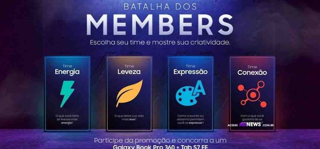 Samsung realiza promoção para Samsung Members