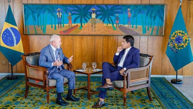 SBT Brasil estreia novo formato com entrevista exclusiva do presidente Lula