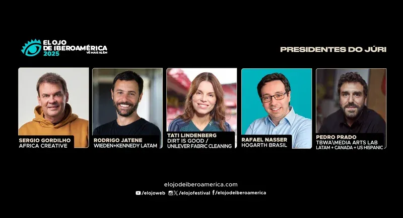El Ojo de Iberoamérica 2025 anuncia novos Presidentes de Júri e destaca liderança criativa brasileira