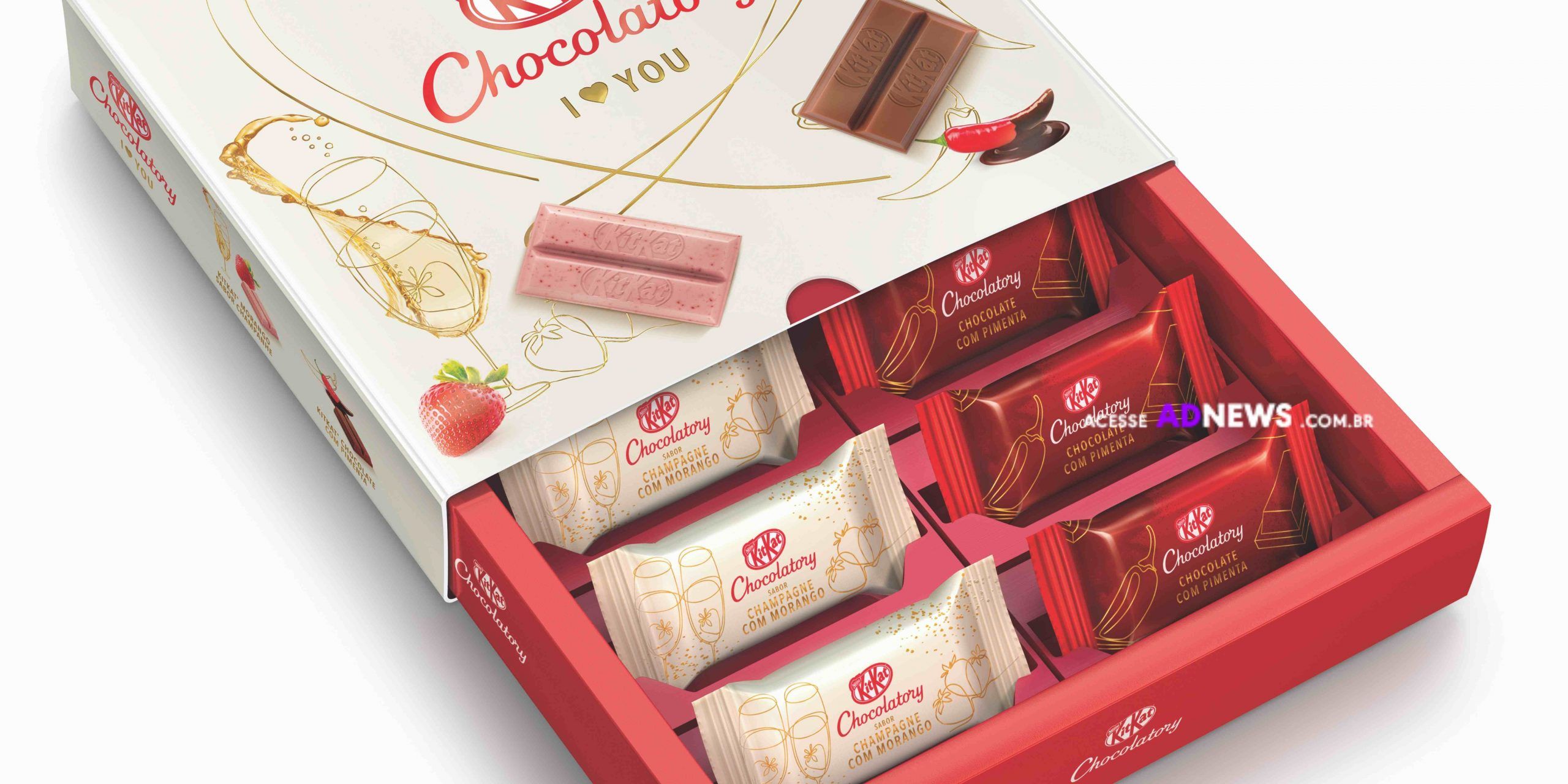 KITKAT traz edição inspirada no Dia dos Namorados